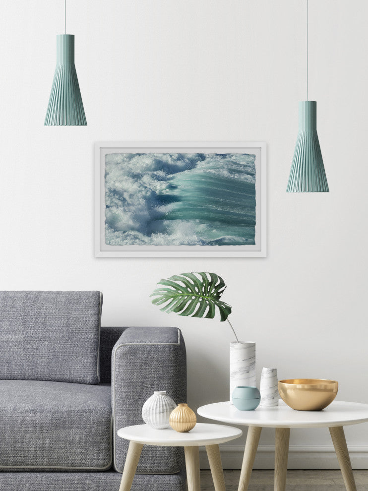 "Sea Power" Framed Painting Print, 36x24