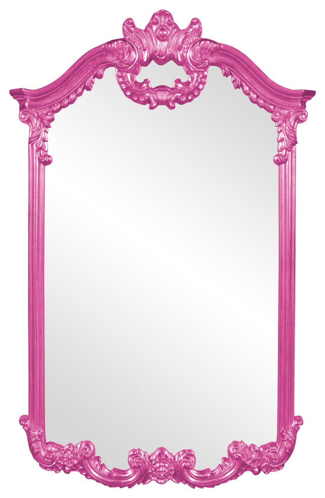 Roman Mirror, Hot Pink