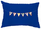 Score! 14"x20" Decorative Word Outdoor Pillow, Royal Blue