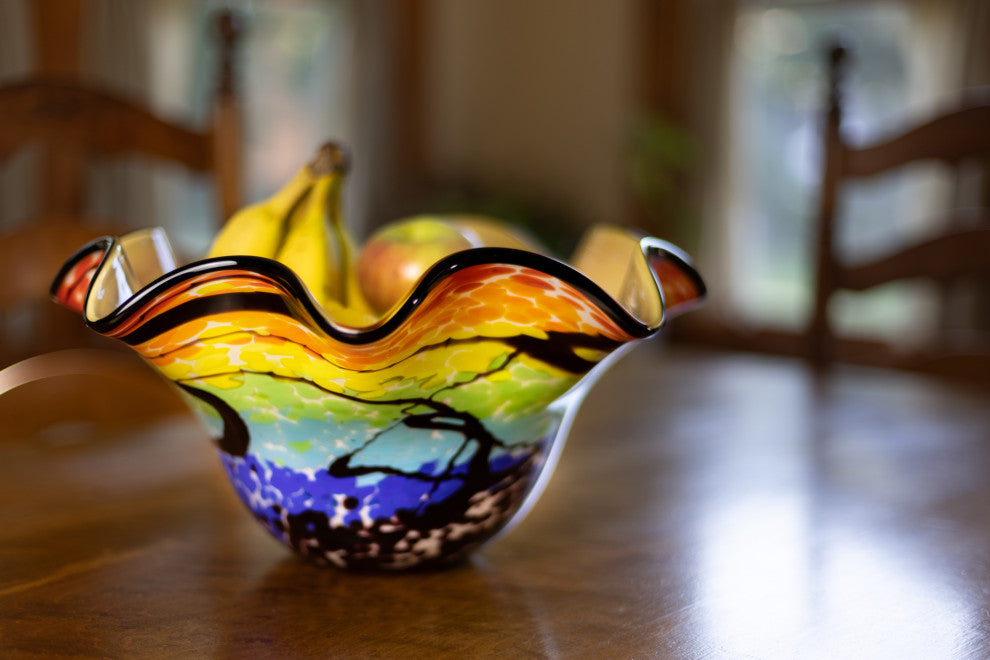 Allure Wavy Bowl 17"x8"