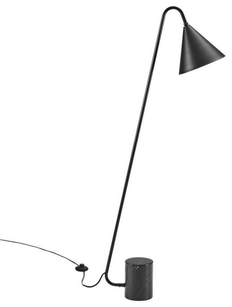 Ayla Marble Base Floor Lamp