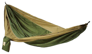 Army Green and Brown Hammaka Parachute Silk Hammock