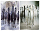 6' Tall Double Sided Horses Canvas Room Divider