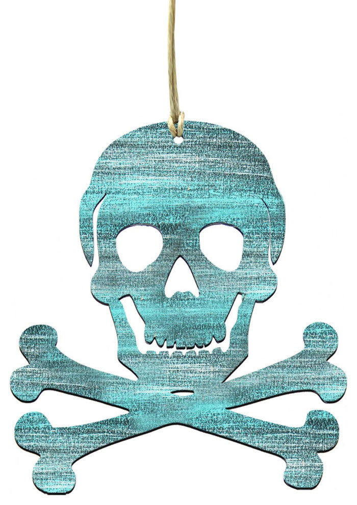 Dead Mans Tale Skull & Bones  Ornaments, Set of 3, Magnet