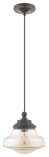 Livex Lighting English Bronze 1-Light Mini Pendant