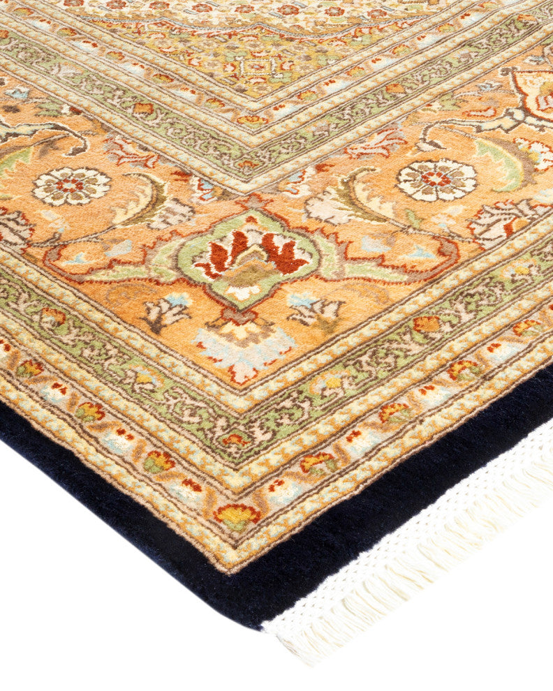 Chaung-U One-of-a-Kind Hand-Knotted Area Rug Black, 9'0"x12'4"