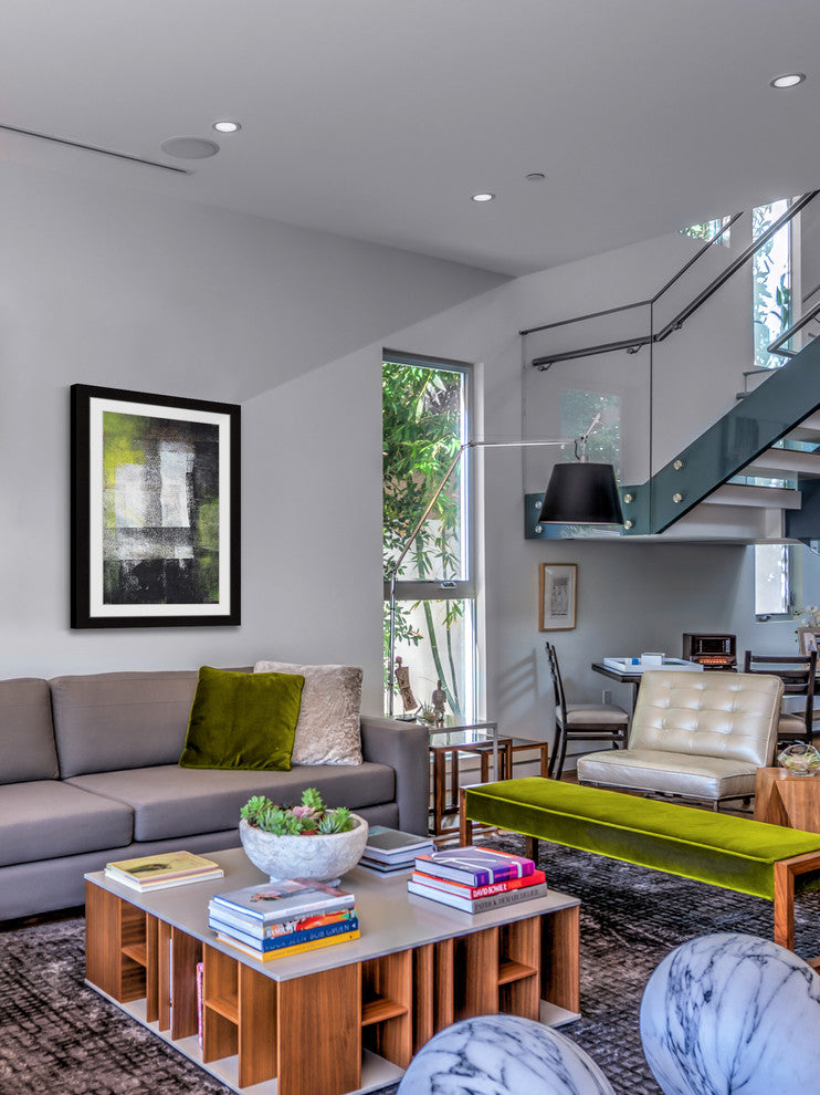 "Square of Light" Framed Art Print