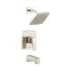 Tribune 1H Tub and Shower Trim Kit and Treysta Cartridge 1.75gpm, Brushed Nickel