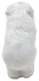 Plush Designer Furry Polar Bear Ornament White 5 in Adorable Figurine, Standing