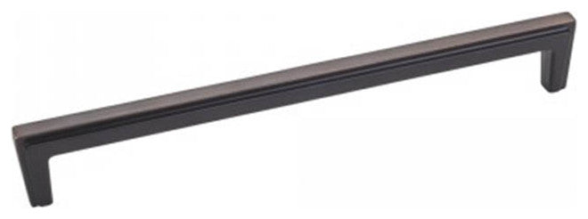 Jeffrey Alexander Lexa 192mm CTC Handle Pull, Black Nickel