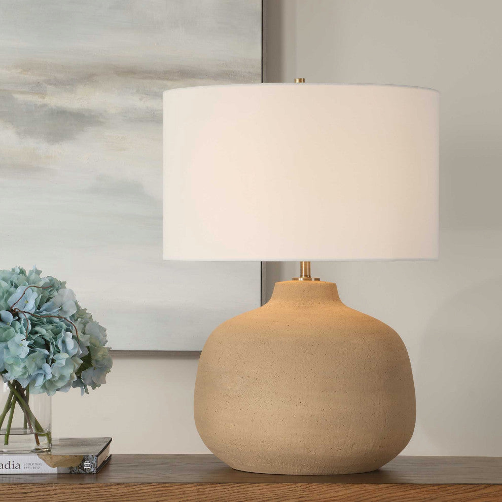 Uttermost Cline Terracotta Table Lamp