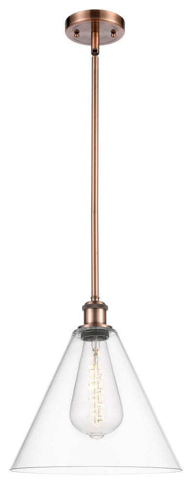 Innovations 516-1S-AC-GBC-122 1-Light Mini Pendant, Antique Copper