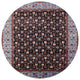Ahgly Company Indoor Round Mid-Century Modern Area Rugs, 5' Round
