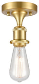 Innovations 516-1C-SG 1-Light Semi-Flush Mount Satin Gold