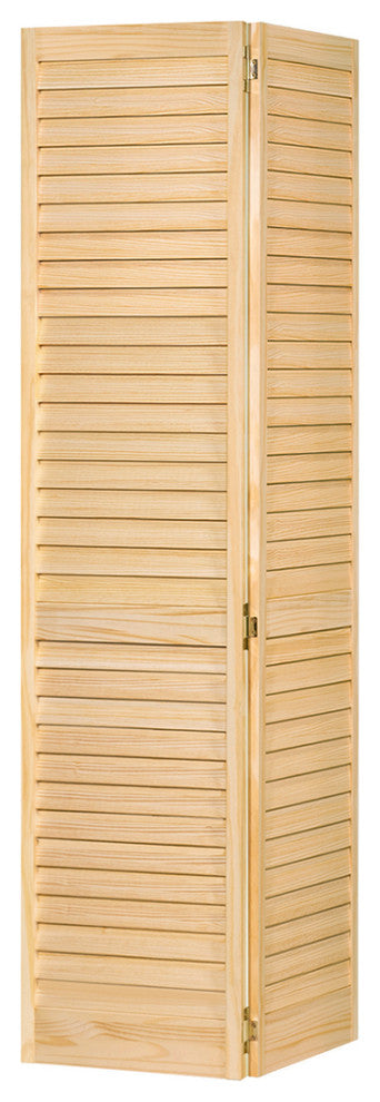 Bi-fold Door Plantation Louver-Louver Solid Core Unfinished 80"x28"
