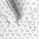 Bare Home Cotton Flannel Sheet Set, Feelin' Foxy, Full