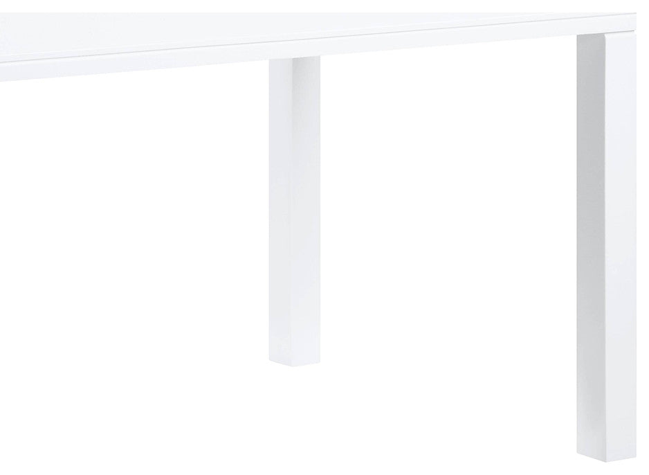 ACME Pagan Dining Table, White High Gloss Finish