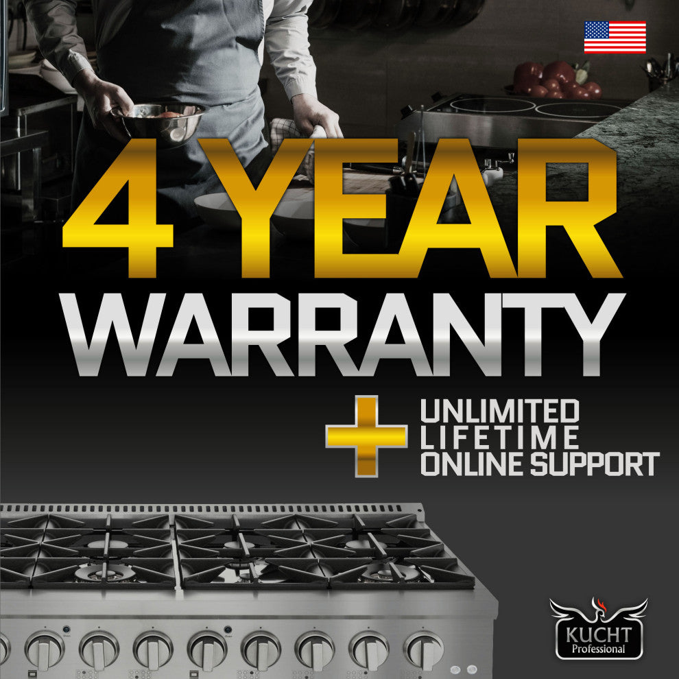 KUCHT Professional Under Cabinet Range Hood 900CFM in Stainless Steel, 48 in