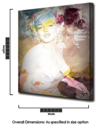 Marilyn, Canvas Wall Art, 30"x20"