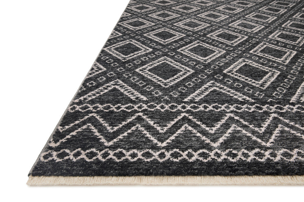 Loloi II Vance Charcoal / Dove 2'-3" X 3'-10" Area Rug