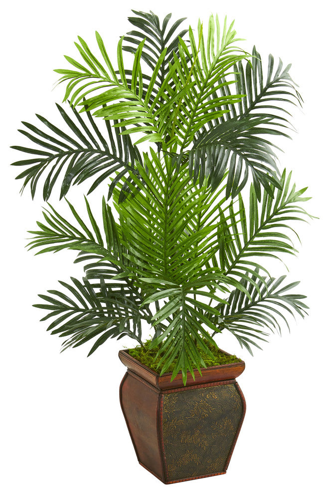 3'' Paradise Palm Artificial Tree, Decorative Planter