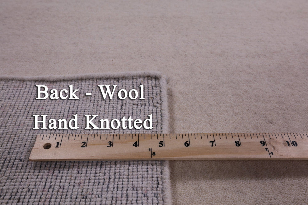 Hand-Knotted Persian Gabbeh Wool Rug 6' 0" X 9' 0" - Q15237