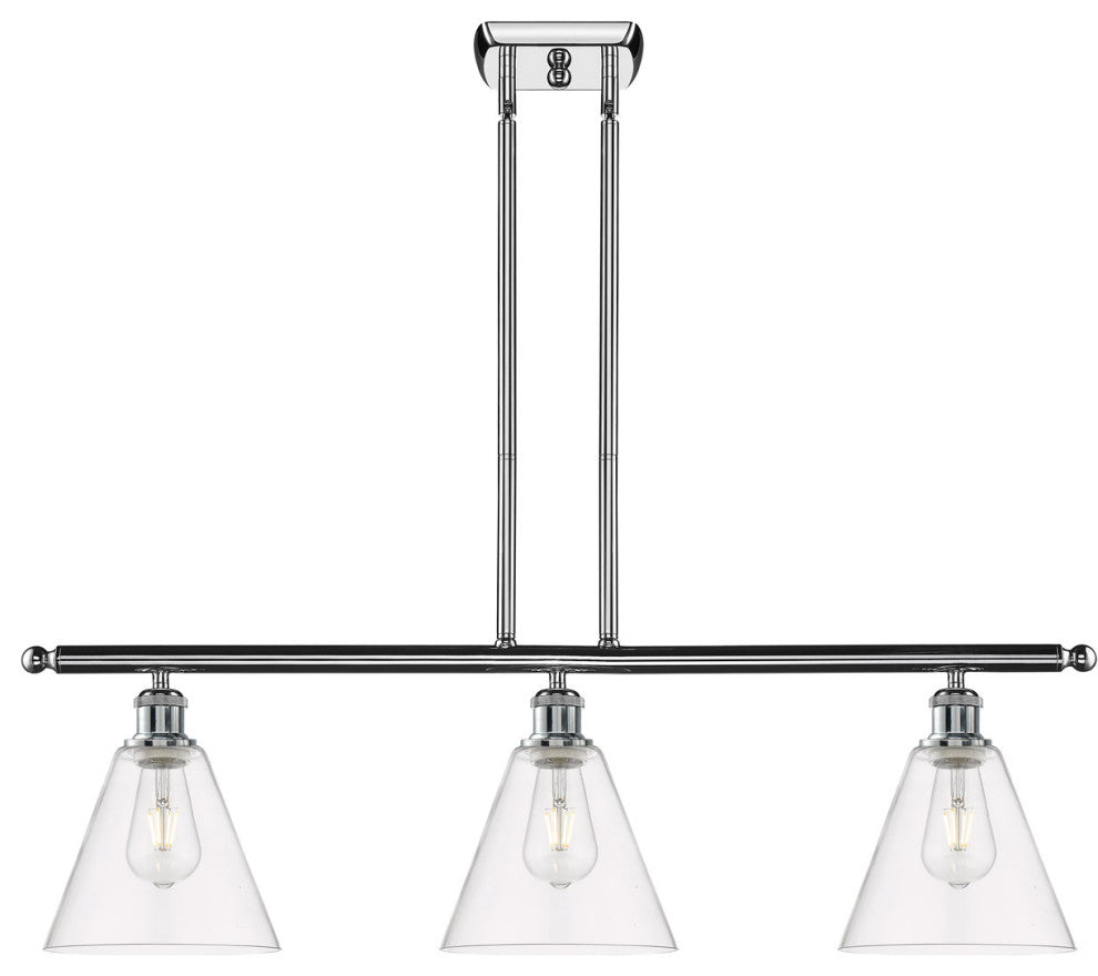 Innovations 516-3I-PC-GBC-82-LED 3 Light Island Light, Polished Chrome