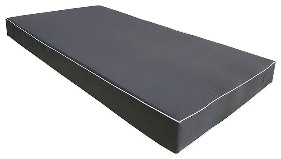 Style6 Queen Contrast Pipe Outdoor Mattress Bolster SlipCover COMPLETE SET AD003