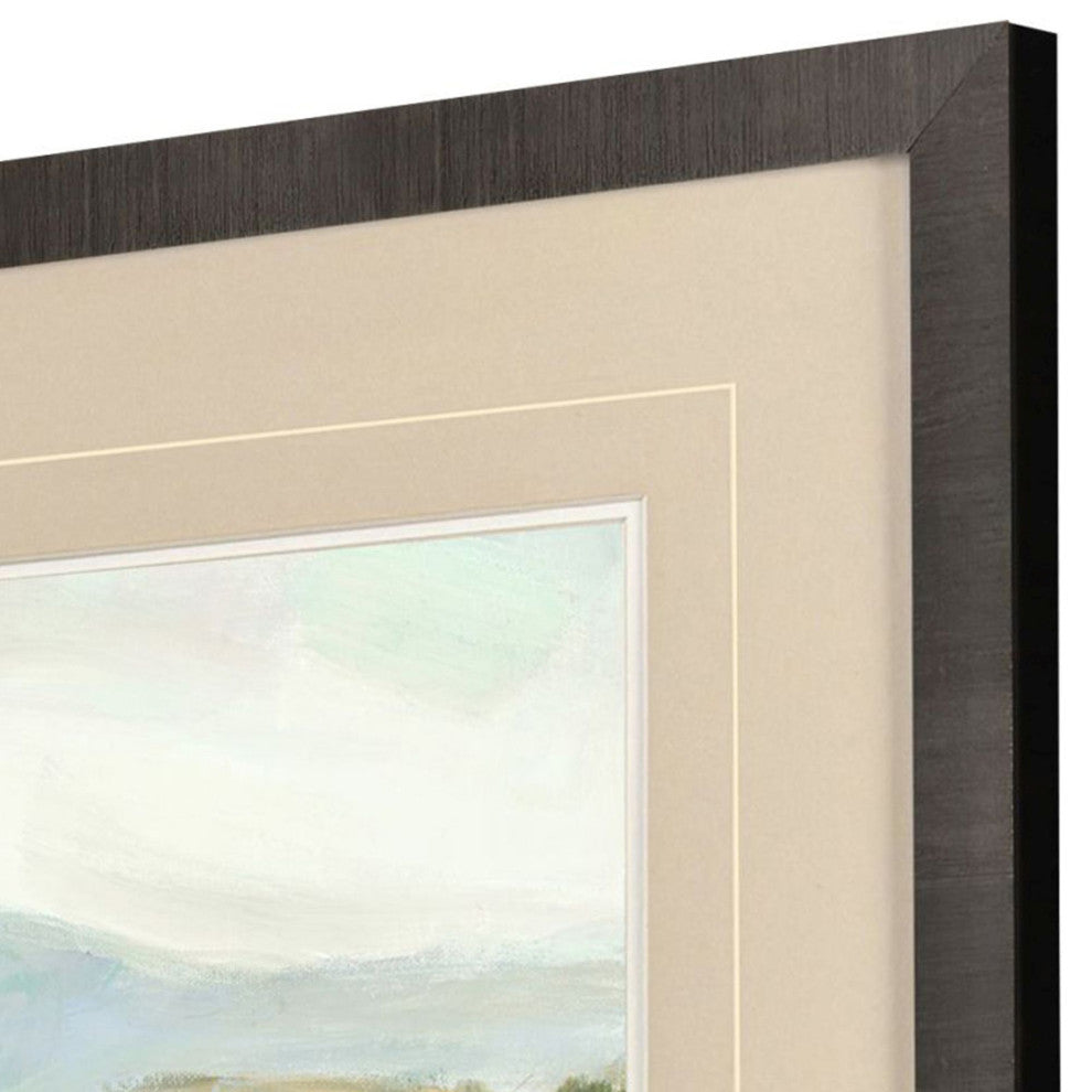Plein Air Hills IV Framed Art