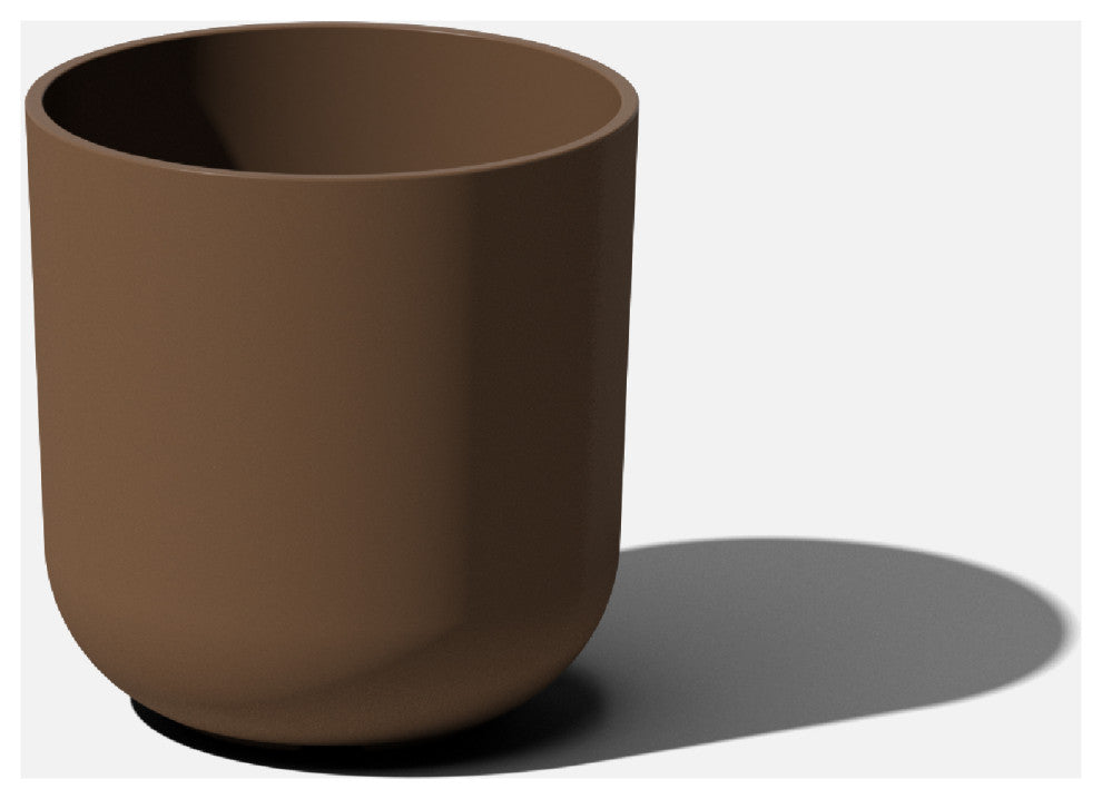 Pure Series Kona Planter, Espresso, 10 Inches, 1 Pack