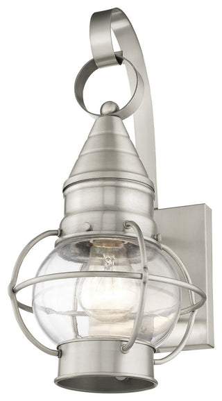 Livex Lighting 26900 Newburyport 14" Tall Outdoor Wall Sconce - Antique Brass