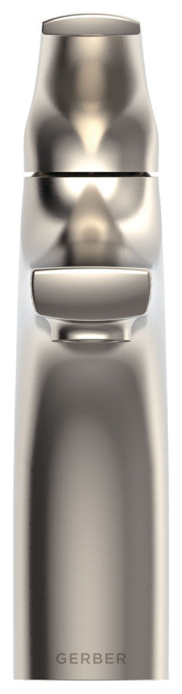Lemora Single Handle Lavatory Faucet w/ Metal Touch-Down Drain Chrome, Brushed Nickel