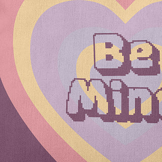 Be Mine Decorative Throw Pillow, Muted Purple, 26"x 26"