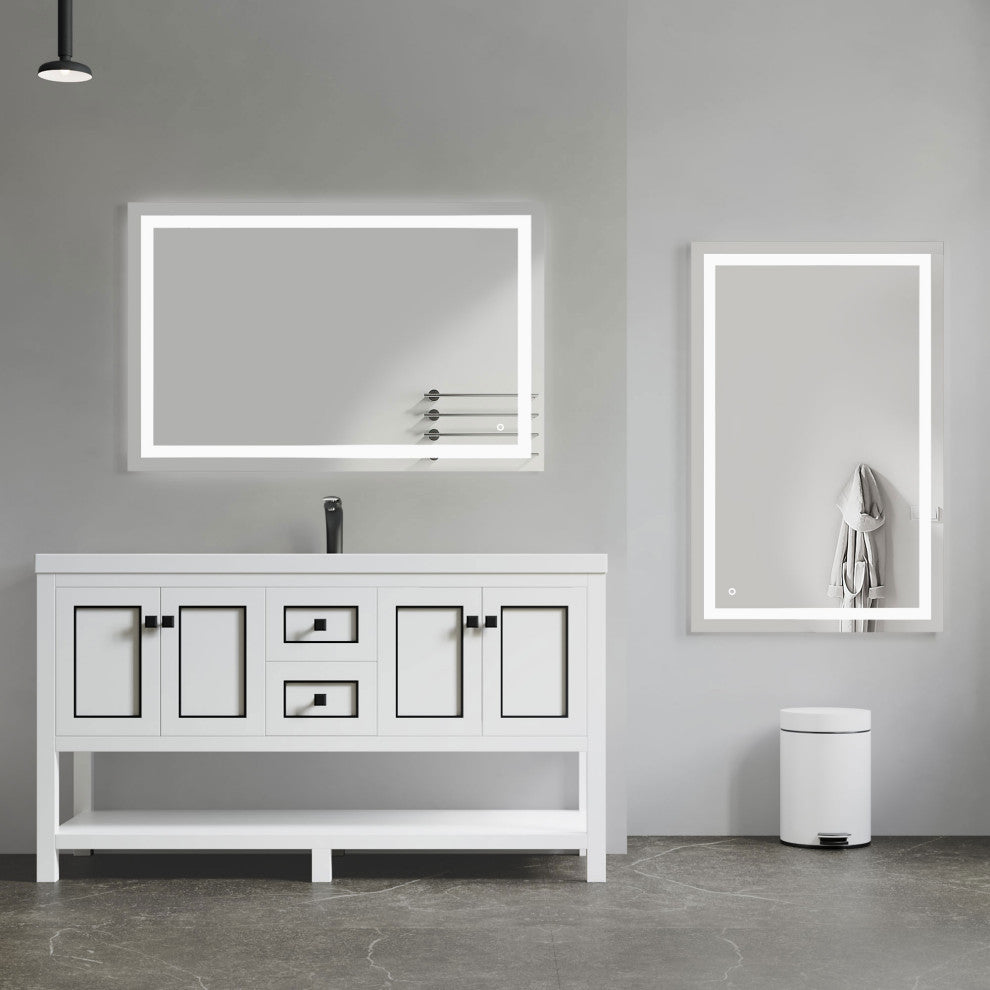 Ketti LED Mirror, 48x31 or 31x48
