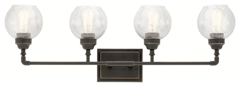Kichler Niles 4 Light Bath Light in Olde Bronze
