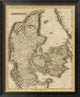 "Denmark, 1812" Framed Canvas Giclee by Aaron Arrowsmith, 28x34"