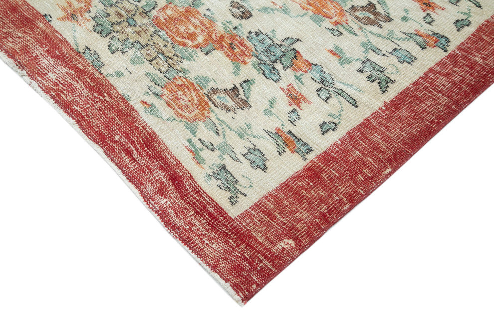 Rug N Carpet - Handmade Oriental 6' 2" x 9' 8" Antique Vintage Rug