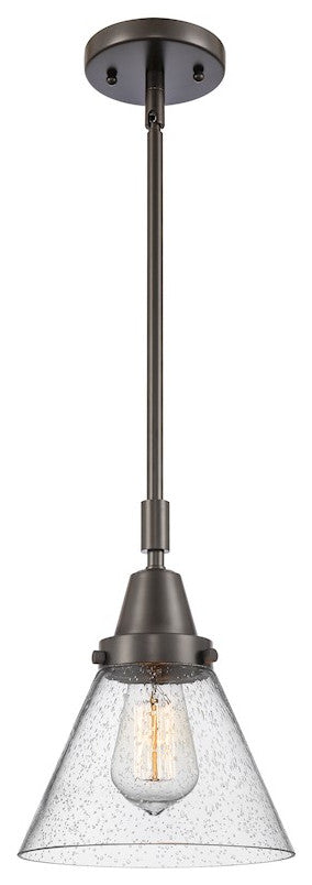 INNOVATIONS LIGHTING 447-1S-OB-G44-LED Large Cone Mini Pendant