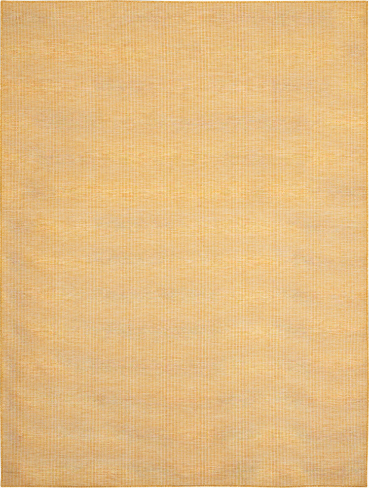 Nourison Positano Contemporary Area Rug, Yellow, 9'x12'