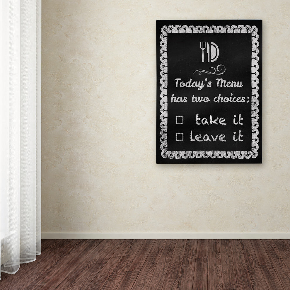 Tina Lavoie 'Today's Menu' Canvas Art, 14" x 19"