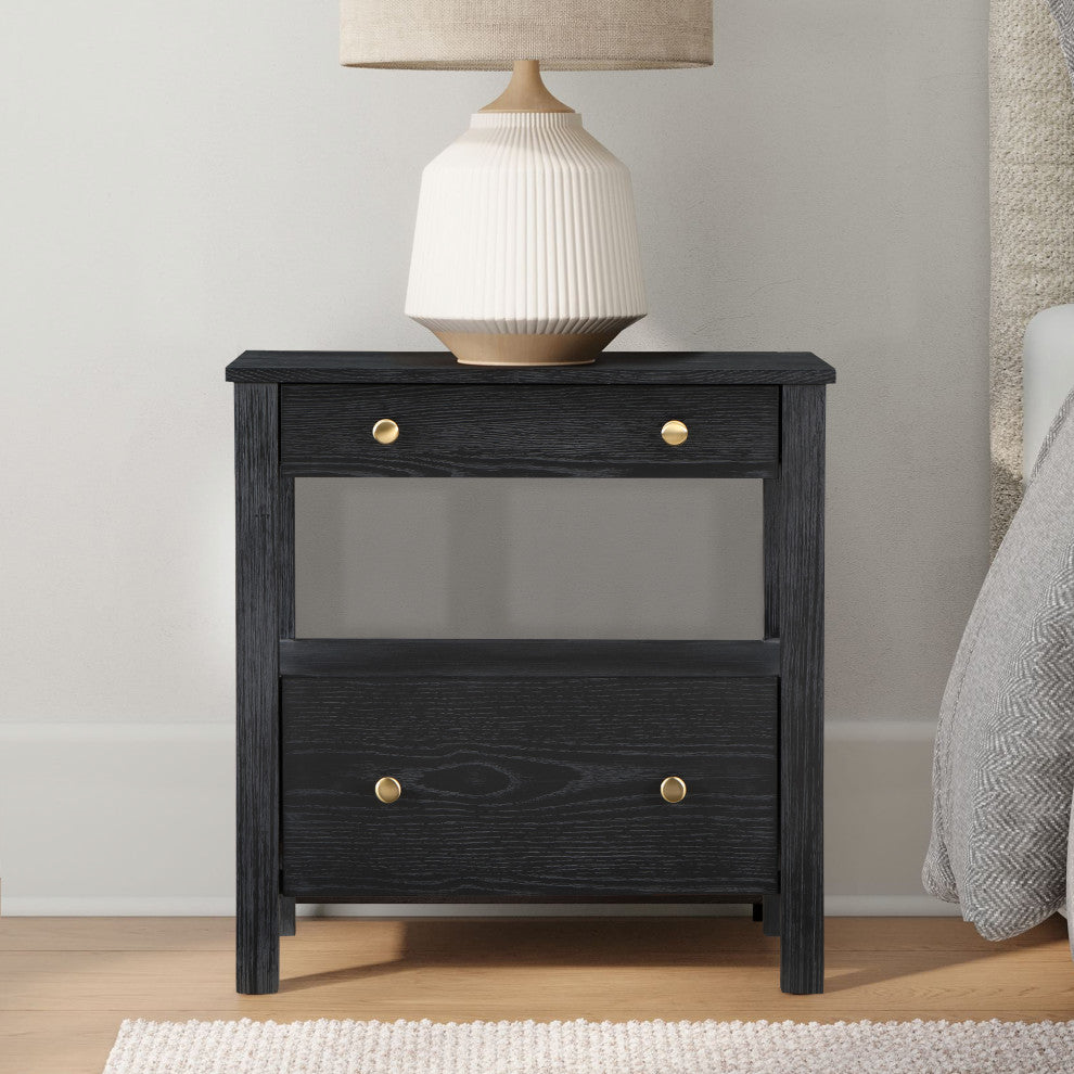 Delano 2 Drawer Nightstand