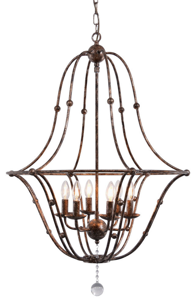 Rustic Metal Chandelier