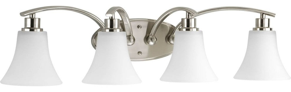 Joy Collection 4-Light Bath Light, Brushed Nickel