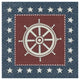 "Coastal Americana IV" Digital Paper Print by David Carter Brown, 20"x20"