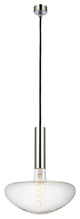 INNOVATIONS LIGHTING 198-1P-PC-BB250LED Edison 1 Light 9.825 inch Mini Pendant