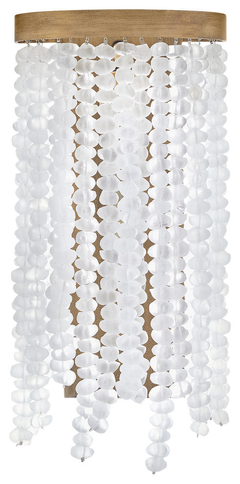 Fredrick Ramond Dune Medium Single Light Sconce, Burnished Gold