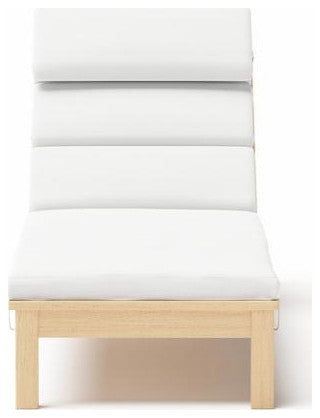Kooper Sunbrella Outdoor Patio Chaise Lounges, Bliss Linen