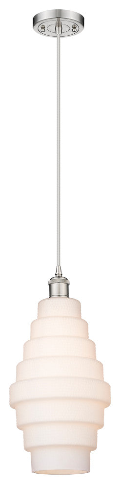 Innovations 516-1P-SN-G671-8 1-Light Mini Pendant, Brushed Satin Nickel