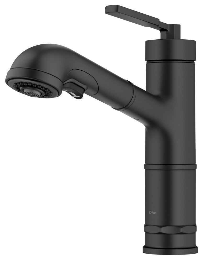 Sellette Pull-Down Kitchen Faucet, Matte Black, Model Kpf-4103mb