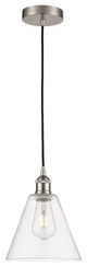 Innovations 616-1P-SN-GBC-82-LED 1-Light Mini Pendant, Brushed Satin Nickel